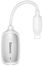 Аудио-переходник Baseus 3-in-1 iP Male to Dual iP & 3.5mm Female Adapter (CALL51-S1) White
