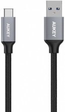 Кабель-переходник Aukey CB-CD2 USB-C to USB 3.0 (Black)