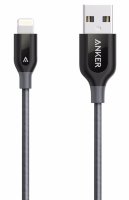 Anker PowerLine+ Lightning to USB Cable 0.9m (A8121HA1) - кабель Lightning (Grey)