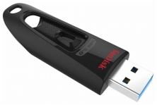 Флешка SanDisk Ultra USB 3.0 128 GB, 1 шт., черный