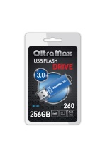 USB флэшка Flash Drive 256Gb - OltraMax 260 OM-256GB-260-Blue