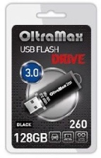 USB флэшка Flash Drive 128Gb - OltraMax 260  black