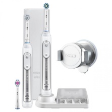 Набор электрических зубных щеток Oral-B Genius 8900 White D701.535.5XC (2 шт)