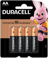Батарейка Duracell Basic AA, 4 шт. 