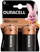  Батарейка DURACELL LR20  BL2, упаковка 2 шт.