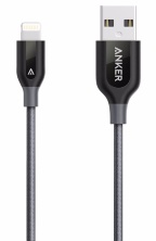 Anker PowerLine+ Lightning to USB Cable 1.8m (A81220A3) - кабель Lightning (Grey) 