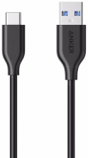 Anker Powerline 0.9 м (A8163H11) - кабель USB-C to USB 3.0 (Black)