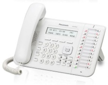 Цифровой системный телефон Panasonic KX-DT543RU  белый