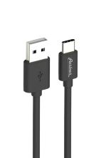 Кабель USB 2.0 - Type-C, 1м, Partner, черный