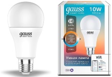 Лампа светодиодная gauss 1080112, E27, A60, 10Вт (1080112)