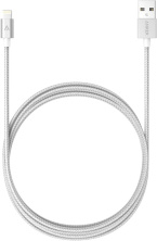 Кабель Anker USB to Lightning (A7136H41) - кабель 0.9 м (Silver)