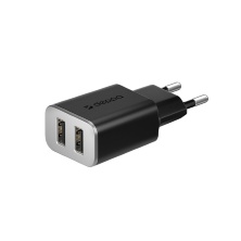 Сетевое зарядное устройство Deppa 2 USB 2.4А (11380)