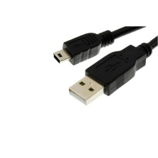 Кабель USB 2.0 - miniUSB, 1м, Partner