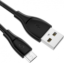 Кабель Syncwire SW-MC037 microUSB/USB-A 1m (Black)