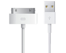 Кабель USB 2.0 - Apple iPhone/iPod/iPad 30pin, 1м, Partner