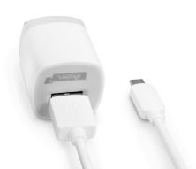 Сетевое зарядное устройство Partner USB 1A +microUSB кабель