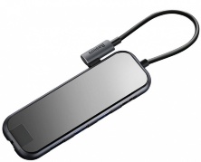 USB-концентратор Baseus Multi-functional HUB Type-C to 3xUSB+HDMI (CAHUB-DZ0G), разъемов: 4