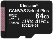 Карта памяти Kingston SDCS2/*SP 64 GB, чтение: 100 MB/s