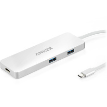 Хаб Anker Premium USB-C Hub с портом HDMI (A8342H41) Silver
